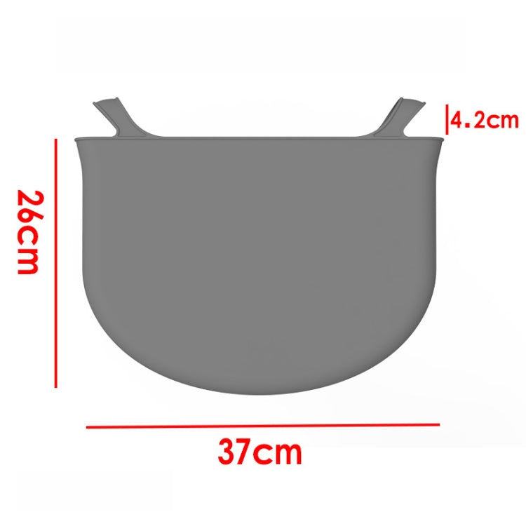 6QT Silicone Slow Cooke Liners Reusable Leakproof Crock Pot Liners, Gray, Black, Pink, Yellow