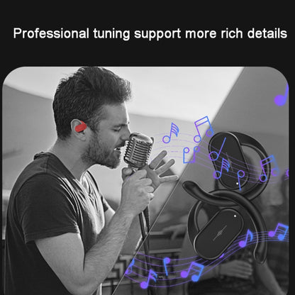 HD313 Earhook OWS Noise Reduction Bluetooth Earphone Subwoofer Sport Wireless Headset