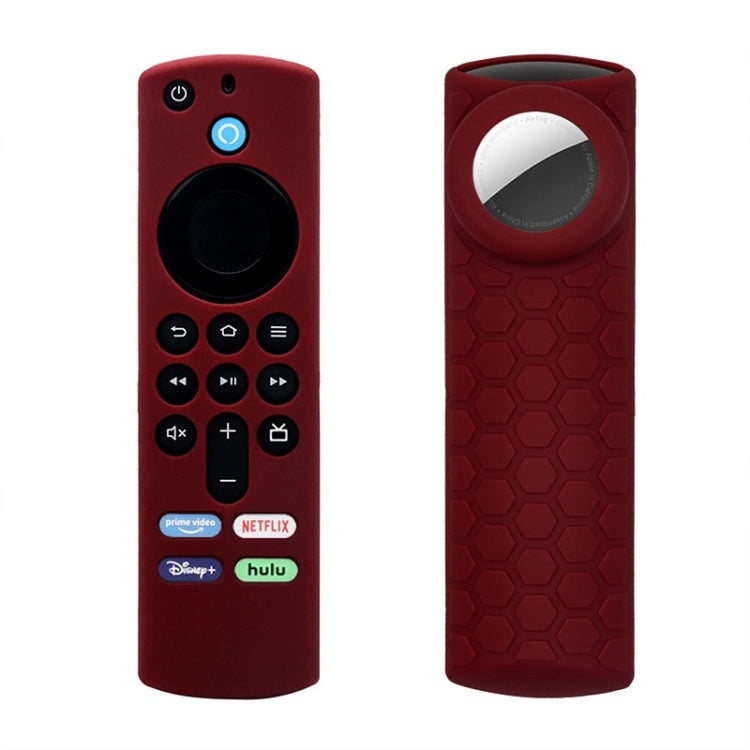 2pcs Remote Control Case For Amazon Fire TV Stick 2021 ALEXA 3rd Gen With Airtag Holder