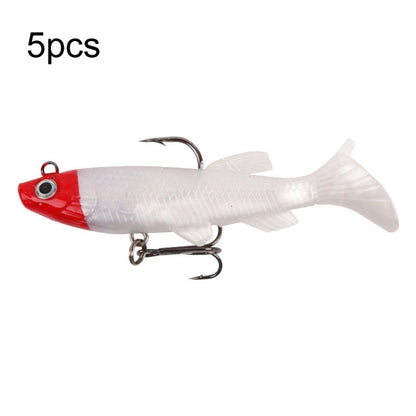 5pcs Roadrunner Soft Lures Leadheads Luminous Lures, Red White T Tail, Pink  T Tail, Blue  T Tail, Green  T Tail, Yellow  T Tail, White T Tail, Black T tail, Red Luminous Reel Tail, Blue Reel Tail, Green Reel Tail, Pink Reel Tail, Red Reel Tail        ...
