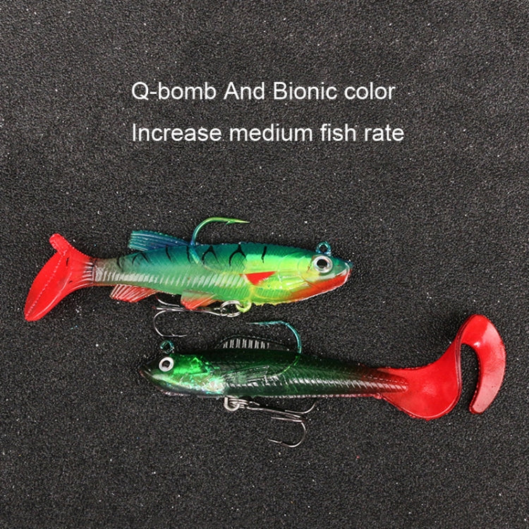 5pcs Roadrunner Soft Lures Leadheads Luminous Lures, Red White T Tail, Pink  T Tail, Blue  T Tail, Green  T Tail, Yellow  T Tail, White T Tail, Black T tail, Red Luminous Reel Tail, Blue Reel Tail, Green Reel Tail, Pink Reel Tail, Red Reel Tail        ...