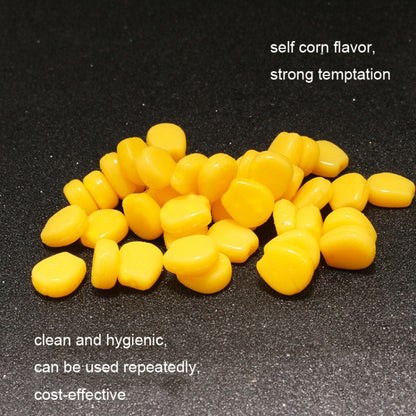 Floating Water Soft Bait Corn Flavor Fake Bait, 100pcs Large, 30pcs Large, 100pcs Small, 30pcs Small