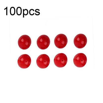 Balles flottantes TPR Flotteurs Appâts Faux Appâts Souples, 100pcs 8mm, 100pcs 10mm, 100pcs 14mm, 100pcs 16mm