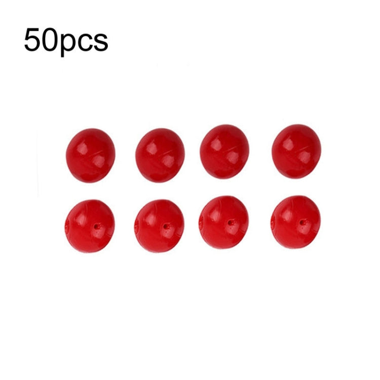 Balles flottantes TPR Flotteurs Appâts Faux Appâts Souples, 100pcs 8mm, 100pcs 10mm, 100pcs 14mm, 100pcs 16mm