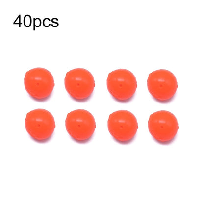 Balles flottantes TPR Flotteurs Appâts Faux Appâts Souples, 100pcs 8mm, 100pcs 10mm, 100pcs 14mm, 100pcs 16mm