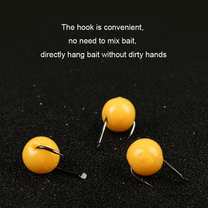 Balles flottantes TPR Flotteurs Appâts Faux Appâts Souples, 100pcs 8mm, 100pcs 10mm, 100pcs 14mm, 100pcs 16mm