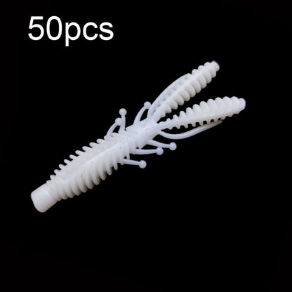 Appâts pour crevettes inversés flottants à filetage inversé, 50 petites, 50 grandes
