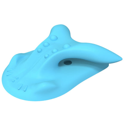 Masseur de nuque oreiller correcteur pour spondylose cervicale, 877 Cornes de vache bleu, 877 Chauffage électrique USB noir