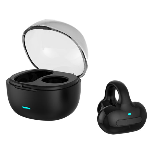 Ear Clip Type With Charging Warehouse Touch Bone Conduction Bluetooth Earphone, Black, Grey, Pink, Blue, Skin Color, Purple