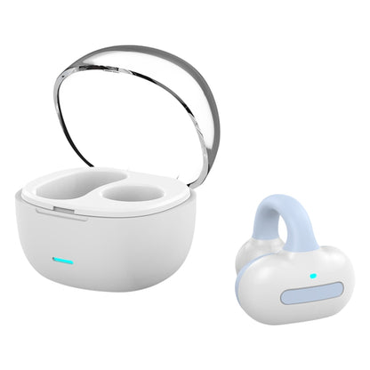 Ear Clip Type With Charging Warehouse Touch Bone Conduction Bluetooth Earphone, Black, Grey, Pink, Blue, Skin Color, Purple