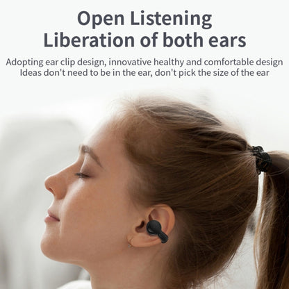 Clip Ear Stereo External Sound Without Hurting Ear Business Sports Model Bluetooth Earphones, YX03 (White), YX03 (Pink), YX03 (Grey), YX03 (Black)