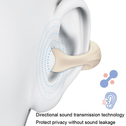 Single Ear Bone Conduction Bluetooth Earphone In-Ear Wearable Running Sports Mini, Single Ear (Pink), Single Ear (Blue), Single Ear (White), Single Ear (Skin Color), Single Ear (Black)
