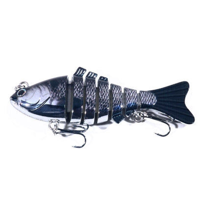 HENGJIA 10cm 24g Appât de pêche bionique multi-sections en plastique galvanisé, JM060 (3), JM060 (4), JM060 (5), JM060 (6), JM060 (1), JM060 (2)