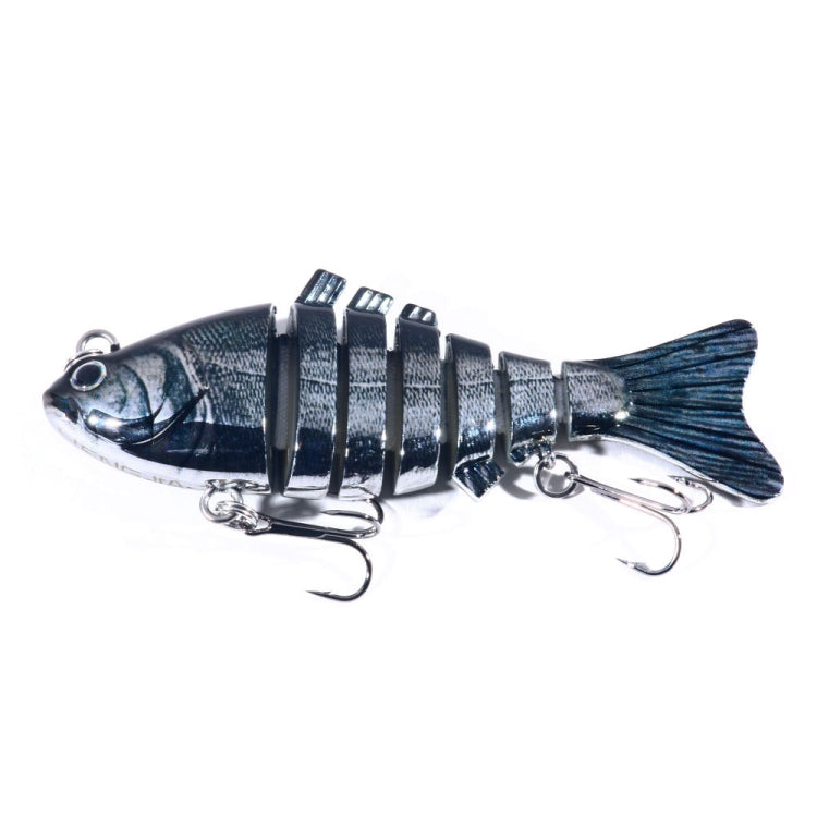 HENGJIA 10cm 24g Appât de pêche bionique multi-sections en plastique galvanisé, JM060 (3), JM060 (4), JM060 (5), JM060 (6), JM060 (1), JM060 (2)