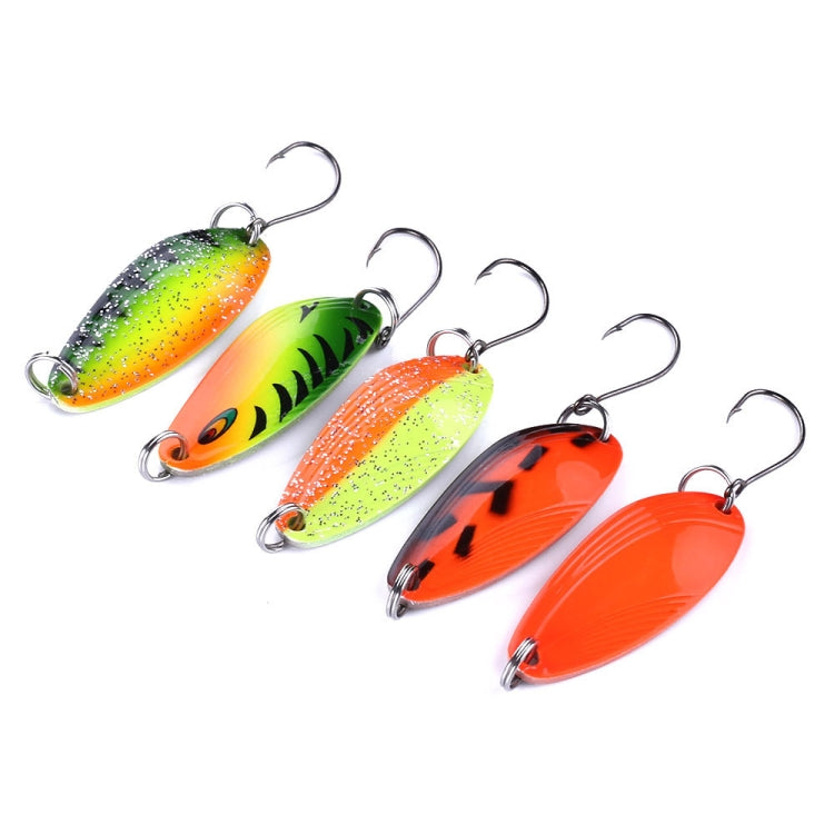HENGJIA 3,2 cm 4,5 g Leurre artificiel en métal, type melon, pour la pêche