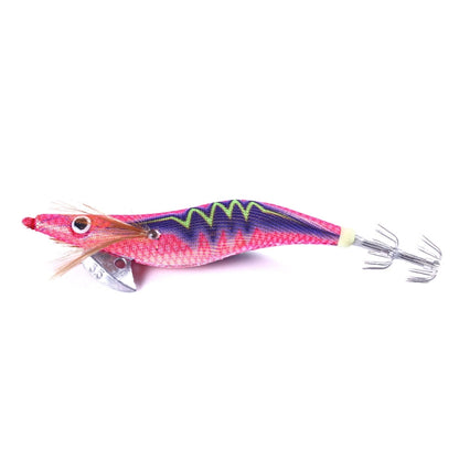 HENGJIA 14cm 20g Crevette en Bois Lumineuse Appât Artificiel Hameçon Calmar Leurre Luya, 1, 2, 3, 4, 5, 6, 7, 8, 9, 10, 10 Couleurs