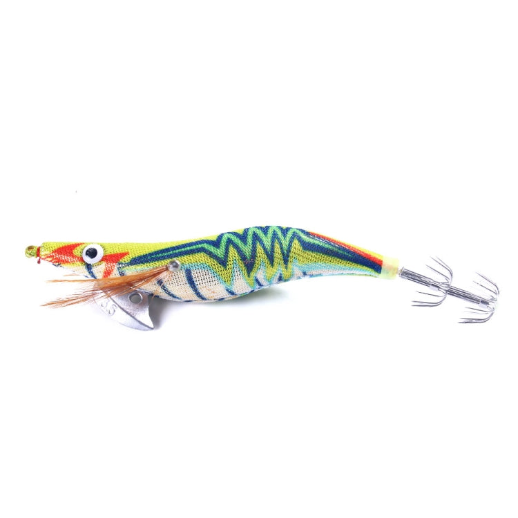 HENGJIA 14cm 20g Crevette en Bois Lumineuse Appât Artificiel Hameçon Calmar Leurre Luya, 1, 2, 3, 4, 5, 6, 7, 8, 9, 10, 10 Couleurs
