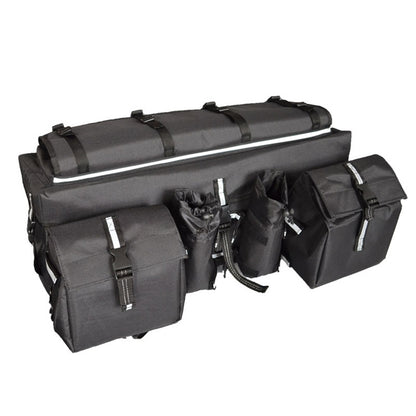 ATV Bag Quad Bike Go Kart Bag Snowmobile Mountain Bike Bag, Black, Army Green, Reed Camouflage