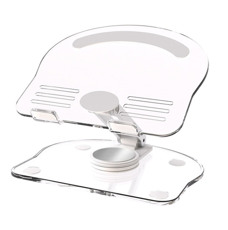 Support de téléphone portable/tablette de bureau rotatif et pliable antidérapant KF-Z11 en acrylique, KF-Z11 (blanc), KF-Z11 (rose), KF-Z11 (vert), KF-Z11 (noir)