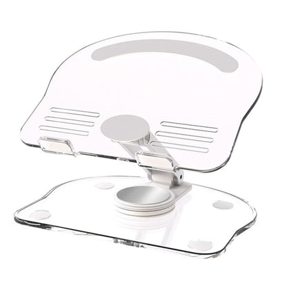 Support de téléphone portable/tablette de bureau rotatif et pliable antidérapant KF-Z11 en acrylique, KF-Z11 (blanc), KF-Z11 (rose), KF-Z11 (vert), KF-Z11 (noir)