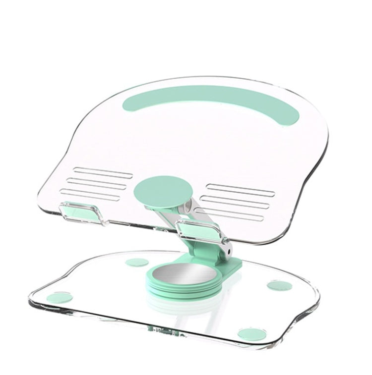 Support de téléphone portable/tablette de bureau rotatif et pliable antidérapant KF-Z11 en acrylique, KF-Z11 (blanc), KF-Z11 (rose), KF-Z11 (vert), KF-Z11 (noir)
