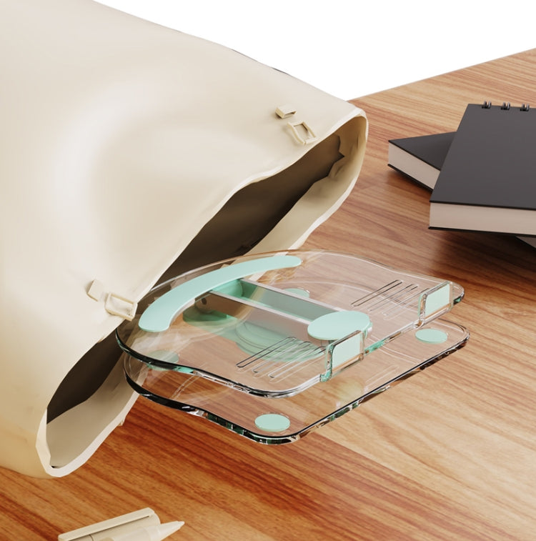 Support de téléphone portable/tablette de bureau rotatif et pliable antidérapant KF-Z11 en acrylique, KF-Z11 (blanc), KF-Z11 (rose), KF-Z11 (vert), KF-Z11 (noir)