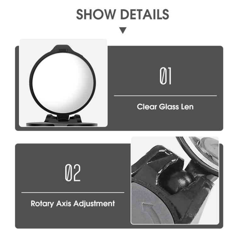 WEST BIKING Bicycle Handlebar Convex Rear View Mirror