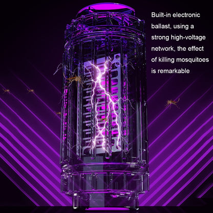 LED-UV Purple Light Wave Electric Shock Mosquito Killer Lamp Mini Plug-In Mosquito Repellent, CN Plug