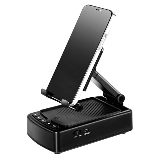 3-in-1 Multifunktionaler Desktop-Handyhalter mit Teleskoparm und Bluetooth-Audio