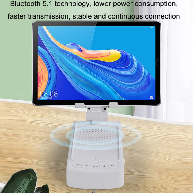 3 in 1 Multi-functional Desktop Mobile Phone Telescopic Bracket Bluetooth Audio