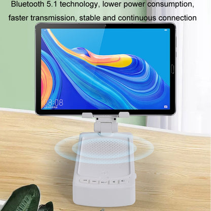 3 in 1 Multi-functional Desktop Mobile Phone Telescopic Bracket Bluetooth Audio