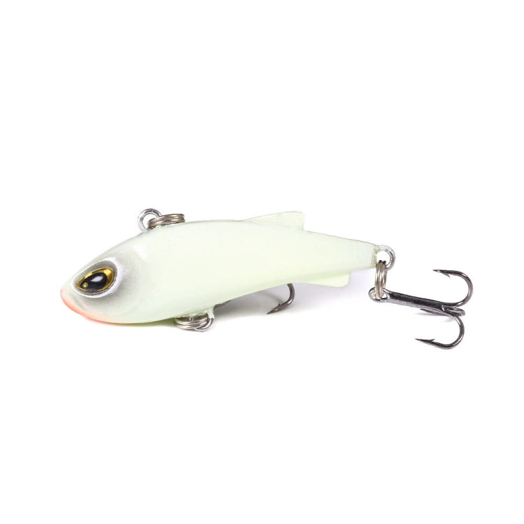 HENGJIA 4cm 4g Leurre de pêche VIB coulant avec trémolo pour perche, micro-leurre imitatif ver.