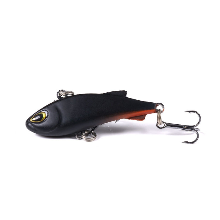 HENGJIA 4cm 4g Leurre de pêche VIB coulant avec trémolo pour perche, micro-leurre imitatif ver.