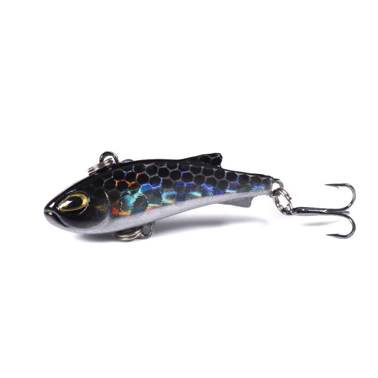 HENGJIA 4cm 4g Leurre de pêche VIB coulant avec trémolo pour perche, micro-leurre imitatif ver.