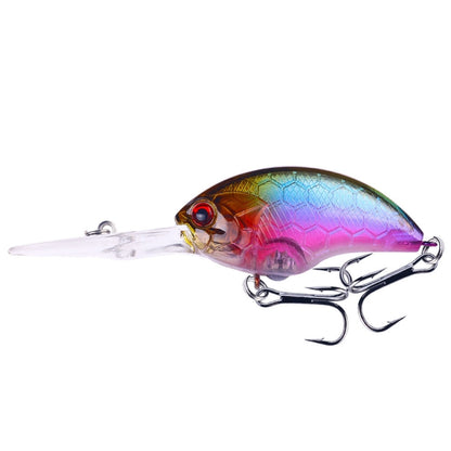 HENGJIA Rock Lure Small Fat Hard Bait Boxed Fake Bait