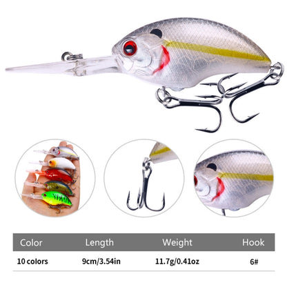 HENGJIA Rock Lure Small Fat Hard Bait Boxed Fake Bait