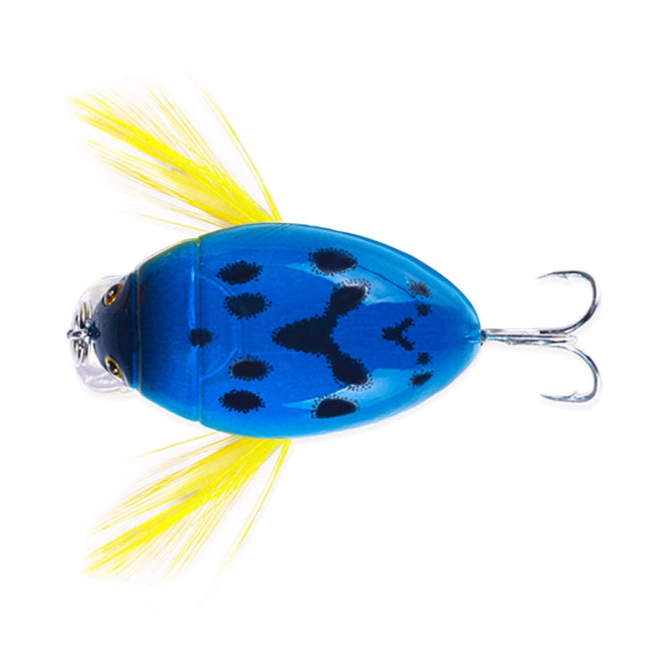 HENGJIA Insecte Flottant dans l'Eau Leurre Bionique Coléoptère Surface de l'Eau Basse Tap Leurre Artificiel, 1, 2, 3, 4, 5, 6, 7, 8, 8 Couleurs en Sachet, 8 Couleurs en Boîte