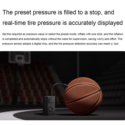 Pompe à air électrique portable universelle Xiaomi Mijia pour voiture et vélo, compresseur d'air électrique Mijia Air Pump 2