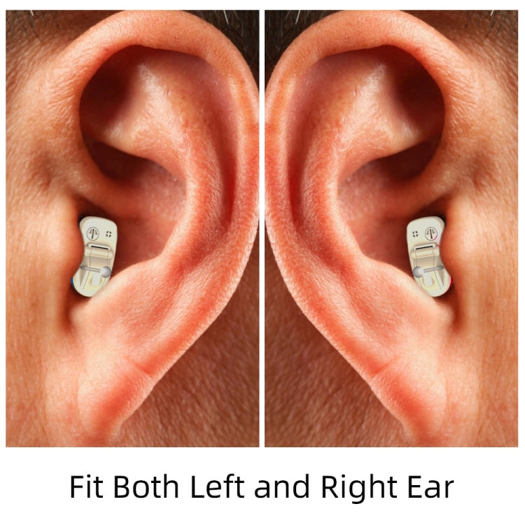 AN127 Invisible In-Ear Hearing Aid Sound Amplifier For The Elderly And Hearing Impaired, Blue Left Ear, Red Right Ear), Black Left Ear, Black Right Ear, Skin Color Left Ear, Skin Color Right Ear