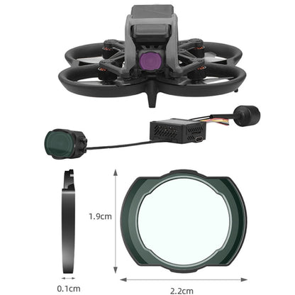 For DJI Avata BRDRC Filter O3 Image Transmission Lens Accessories