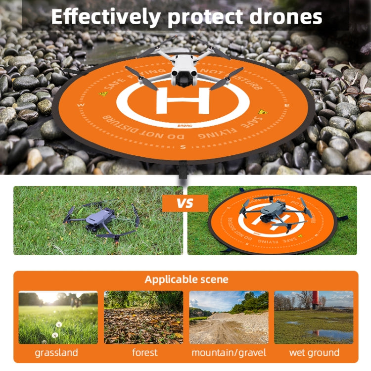 Pour tapis d'atterrissage de drone DJI Mavic MINI 3PRO/Avata BRDRC, 75 cm
