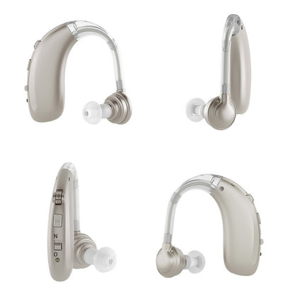 USB Charging Earhook Noise Reduction Hearing Aid Sound Amplifier