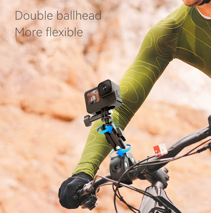 TELESIN Plastic Crab Claw Handlebar Tube Clamp For Sports Camera Mobile Phones, Plastic