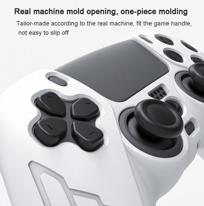 For PS5 Gamepad Silicone Case Non-slip Texture Thickened Protective Cover