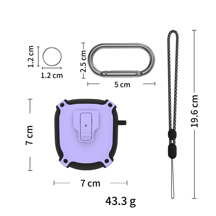 For Bose QuietComfort Earbuds Big Shark 2 Generation Split Protective Case