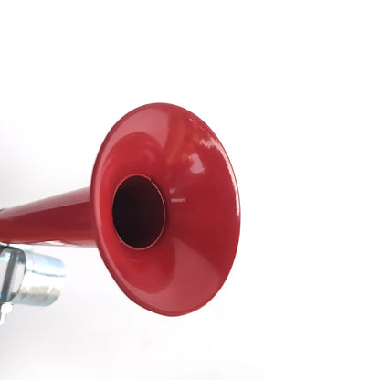 2pcs 7 inch Metal Plating Bicycle Air Horn Bicycle Accessories, Black, Red, Blue, Pink, Green, Silver