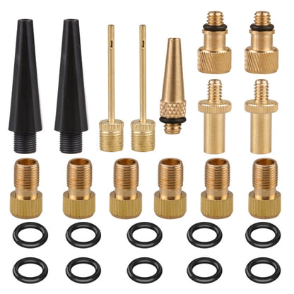 SV/AV/DV Bicycle Valve Adapter Set Bike Ball Pump Accessories, 15 in 1, 24 in 1 with Leather Ring, 25 in 1, 24 in 1, 32 in 1, 16 in 1, 10 in 1, 3sets 3 in 1, 12 in 1, 3sets 5 in 1, 3sets 4 in 1, 3sets 4 in 1 Gold, 14 in 1, 16 in 1 with Split Box       ...