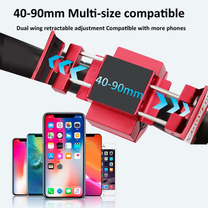 Ring Shape Bicycle Aluminum Alloy Mobile Phone Holder Motorcycle Navigation Bracket