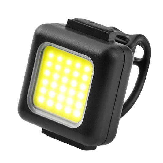 Perles de lampe COB Mini éclairage de vélo VTT Rechargeable USB Étanche Lampe de vélo VTT Route, Phare blanc, Feu arrière rouge, Phare blanc+Feu arrière rouge