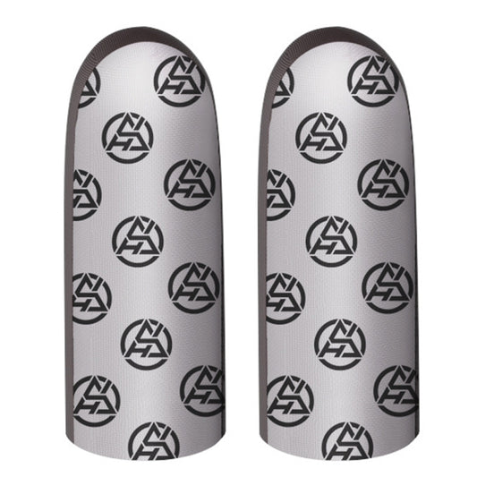 1 paar Gaming Super Conductive Zilveren Stoffen Kippenspel Vingerhoes Touchscreen Antislip Zweetbestendige Handspel Vingerhandschoenen, Nachtlampje, Sea Soul Beast, Zilver